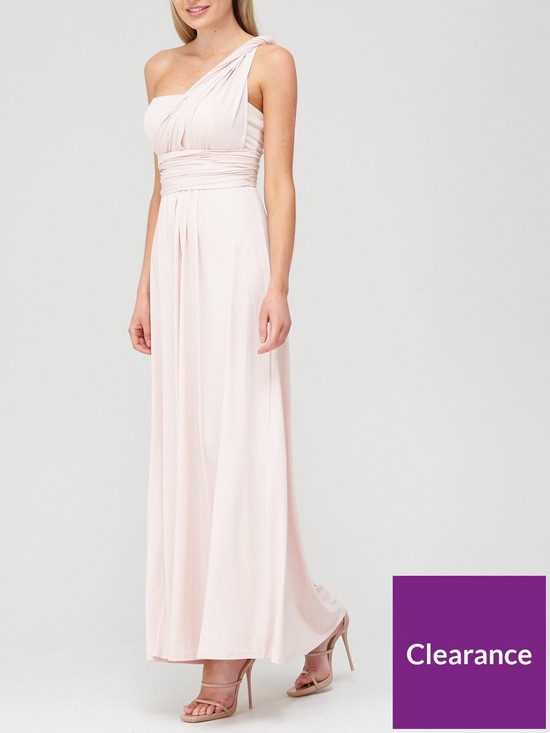 front image of v-by-very-bridesmaids-ity-multiway-dress-blush