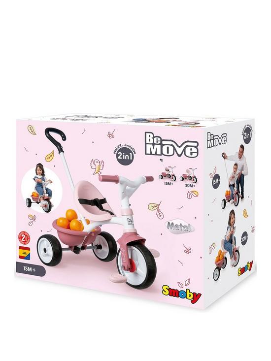 stillFront image of smoby-be-move-trike-pink
