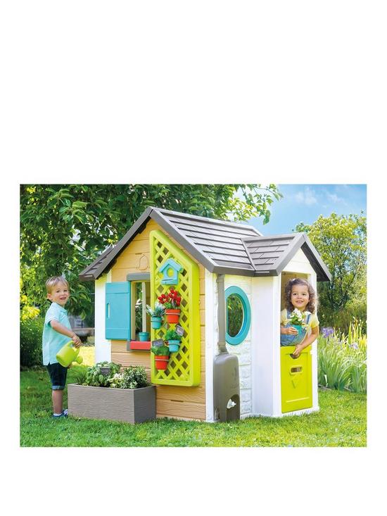 front image of smoby-garden-house