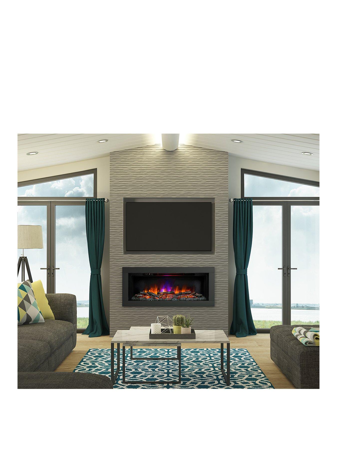 Image 1 of 4 of Be Modern Avella Grande Wall Inset Fire