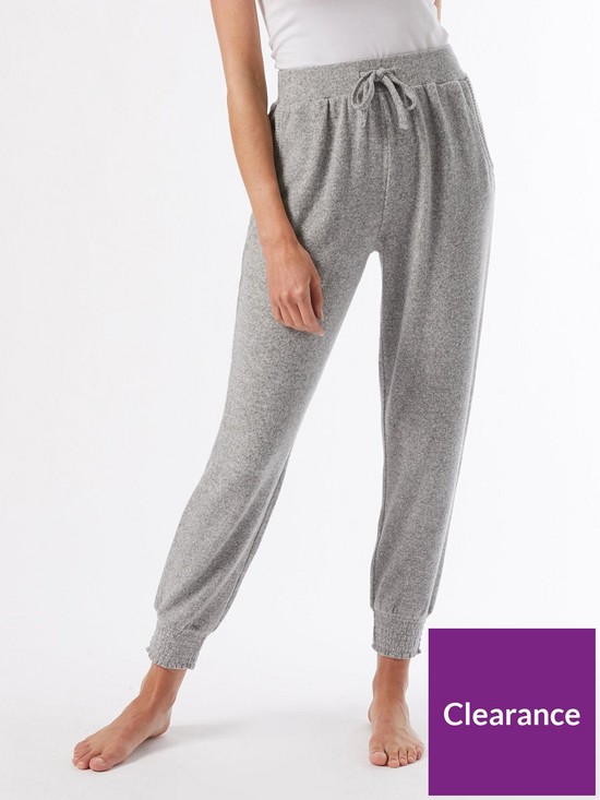 front image of dorothy-perkins-brushed-joggers-greynbsp