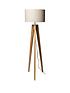 image of very-home-toulouse-wooden-floor-lamp-natural