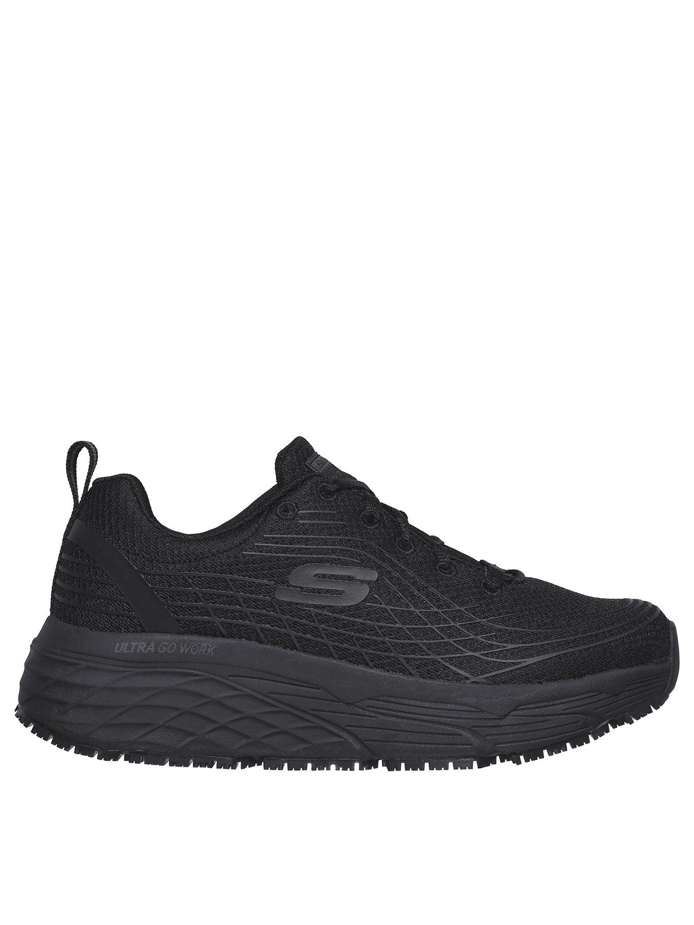 Image 3 of 6 of Skechers Haptic Printed Workwear Slip Resistant Trainer - Black