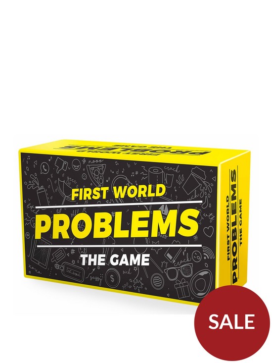 front image of gift-republic-first-world-problems-card-game