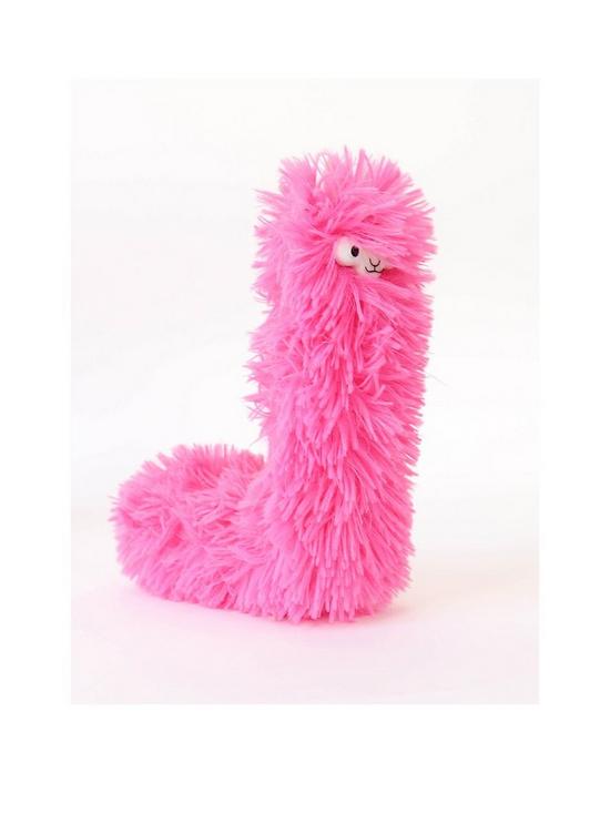 front image of gift-republic-llama-duster