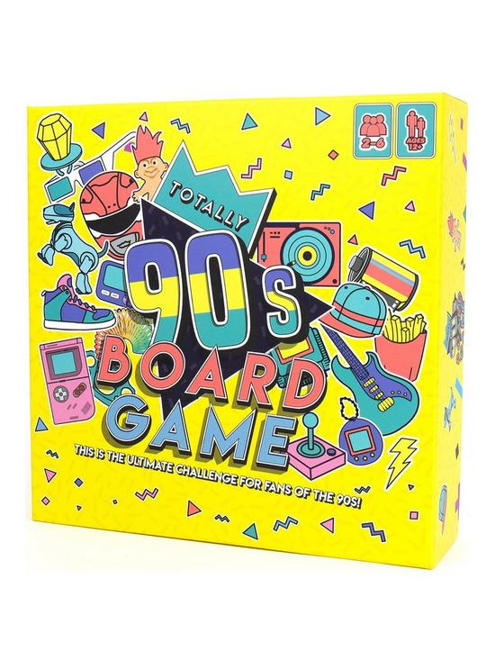 front image of gift-republic-totallynbsp90s-trivianbspboard-game