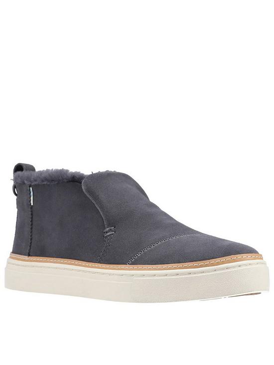 front image of toms-paxton-suede-plimsoll