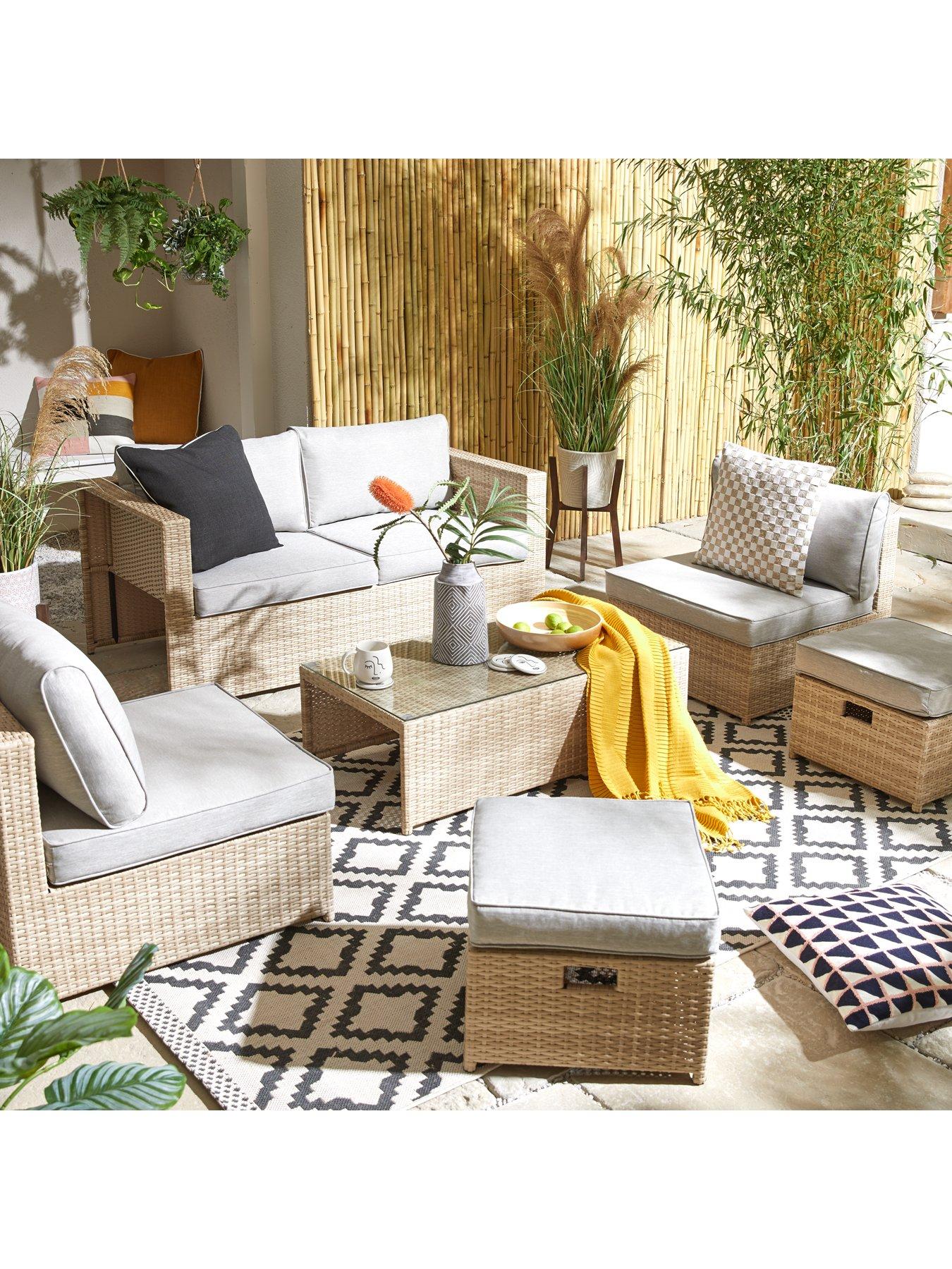 The Very Collection Rhodes Multi Position Garden Furniture Storage Set