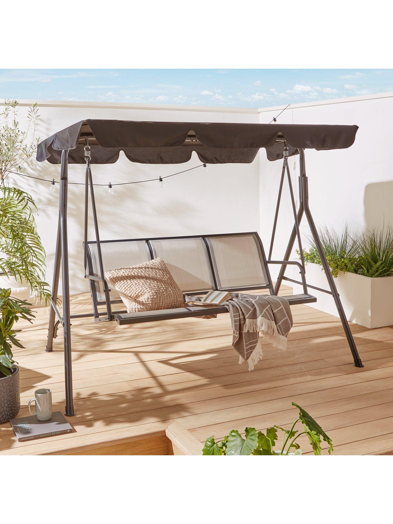 Image 1 of 6 of Very Home Province 3-Seater Garden Swing