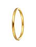  image of the-love-silver-collection-18ct-gold-plated-sterling-silver-slim-plain-band-ring