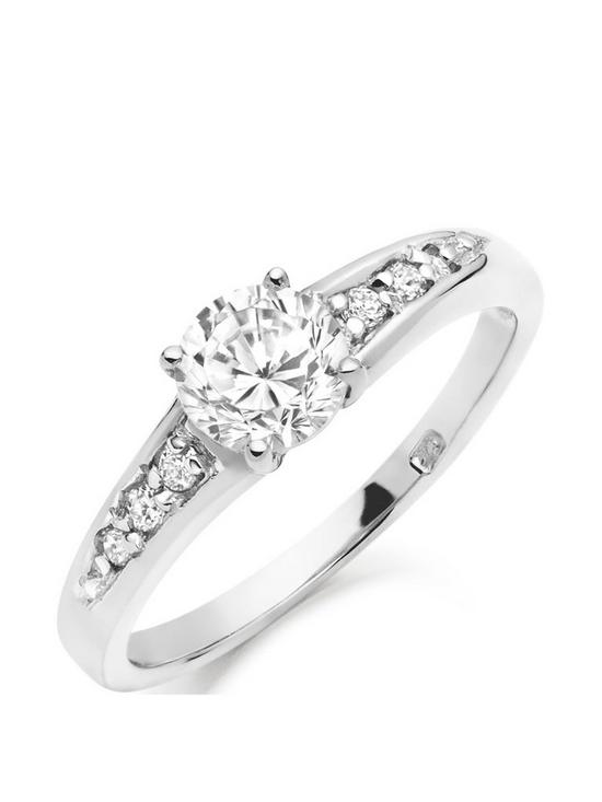 front image of beaverbrooks-9ct-white-gold-cubic-zirconia-ring