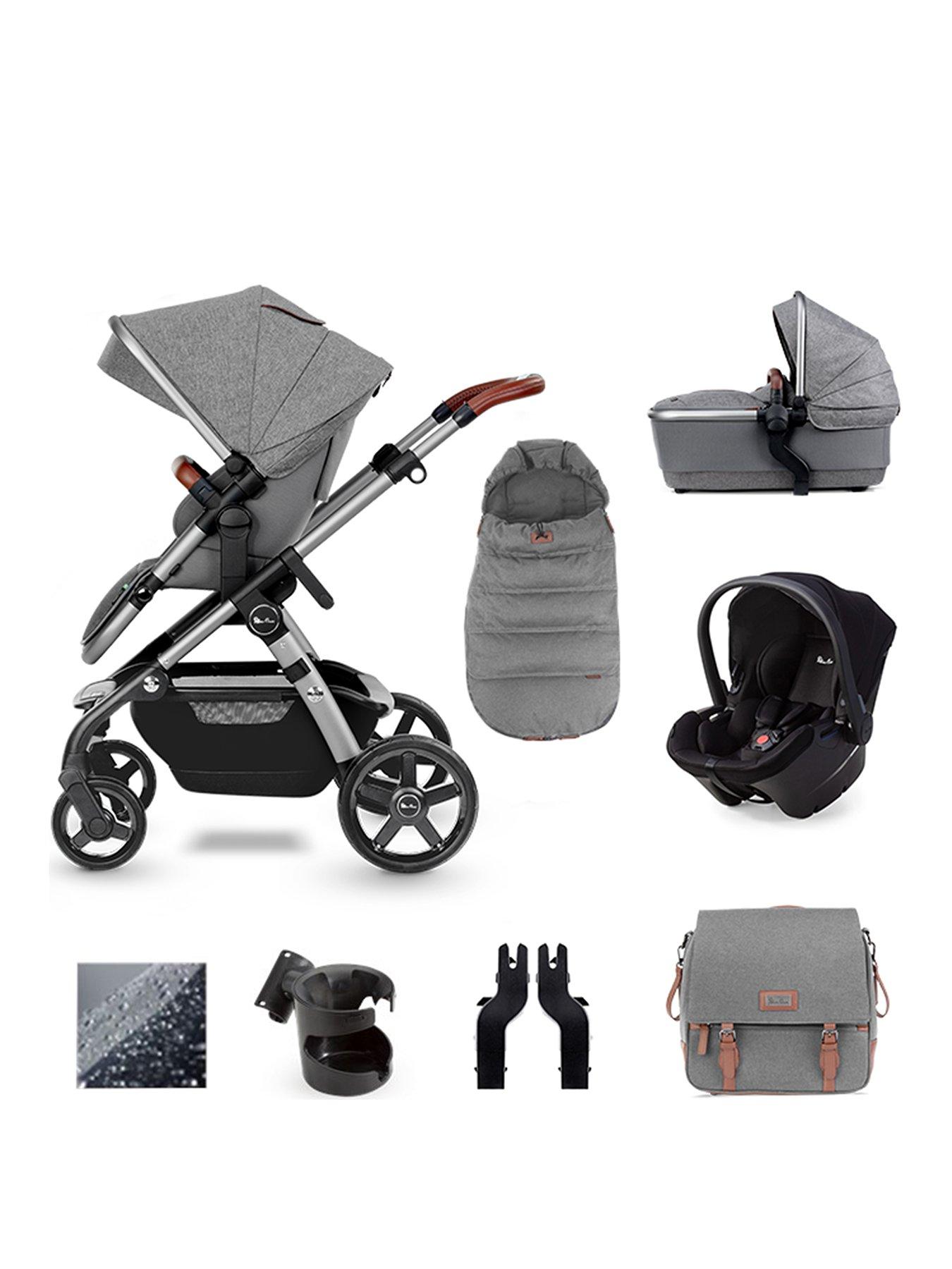 travel system with adjustable handle height