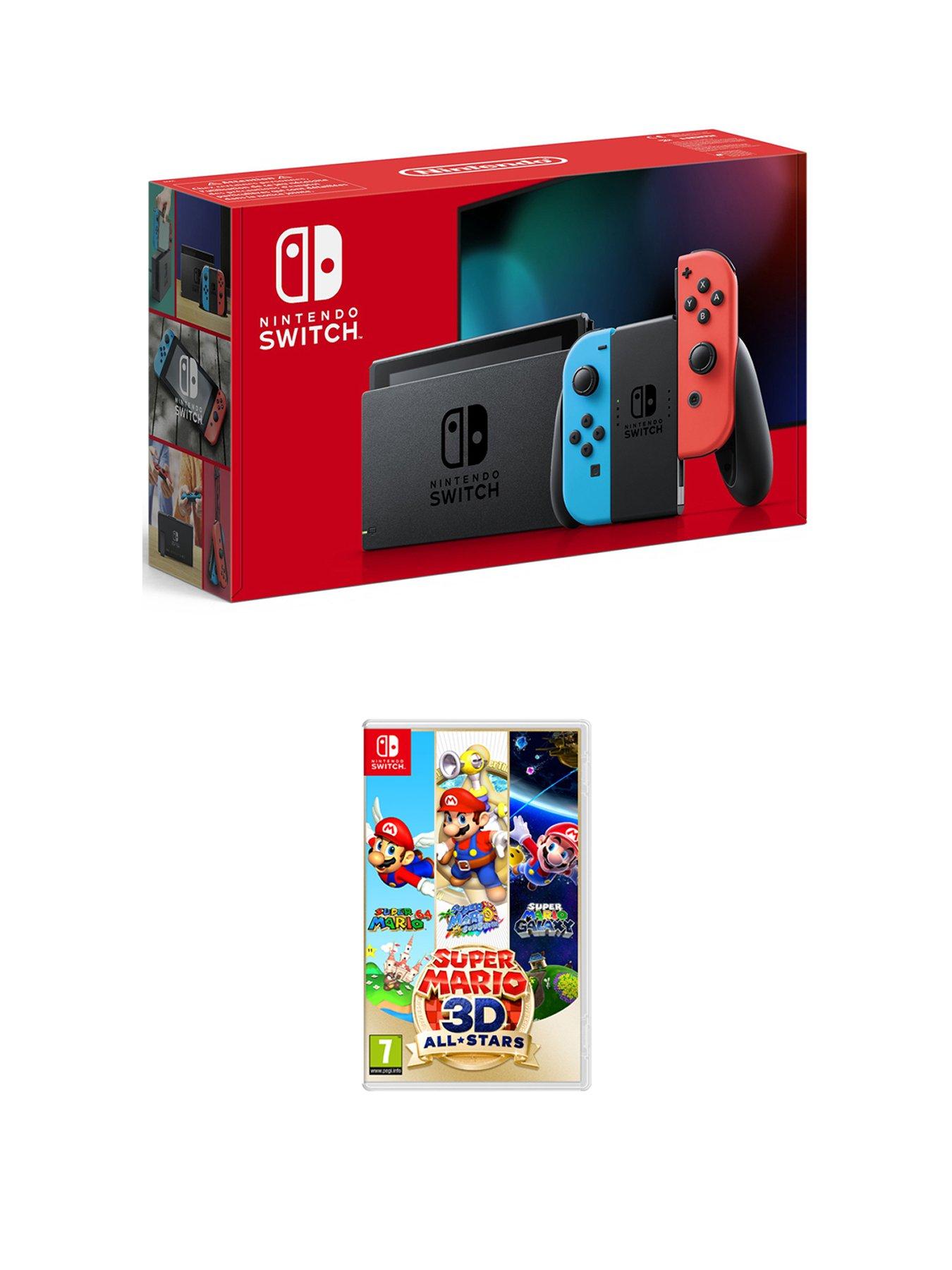 nintendo switch super mario console