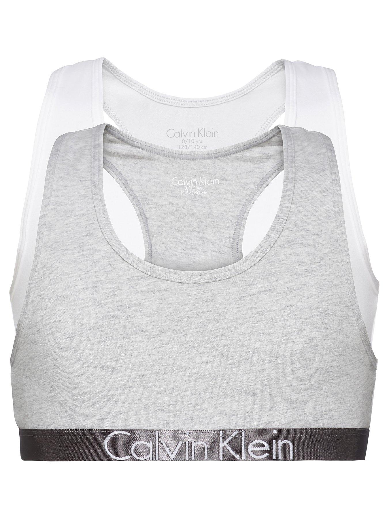 Calvin Klein Women's Carousel Bralette 2pk