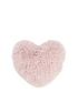  image of catherine-lansfield-cuddly-heart-cushion