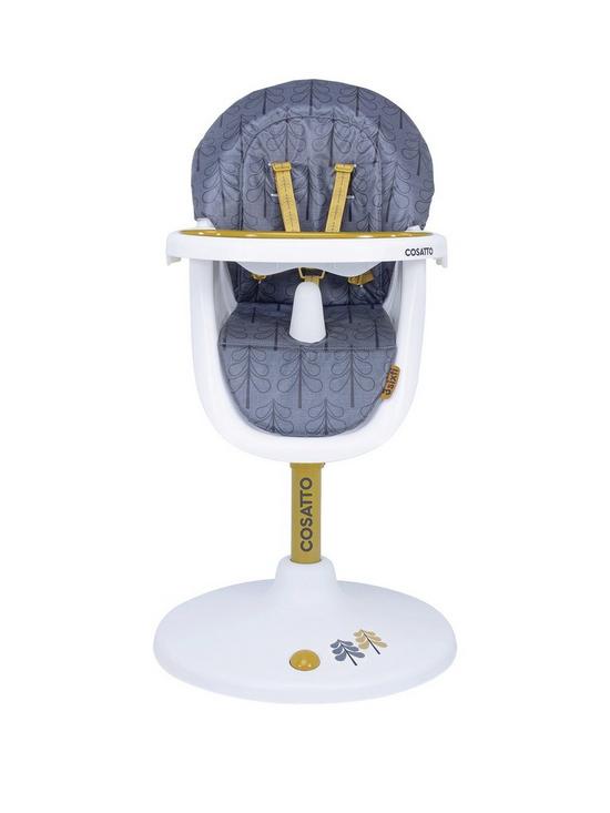 front image of cosatto-3-sixti-highchair-fika-forest