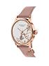  image of radley-botanical-floral-white-and-rose-gold-dog-charm-dial-pink-leather-strap-ladies-watch