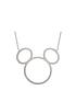  image of disney-mickey-mouse-sterling-silver-open-crystal-pendant-necklace