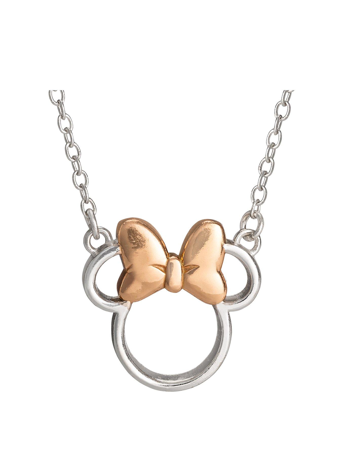 Minnie mouse bow deals necklace