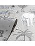 image of arthouse-safari-lagoon-grey-wallpaper