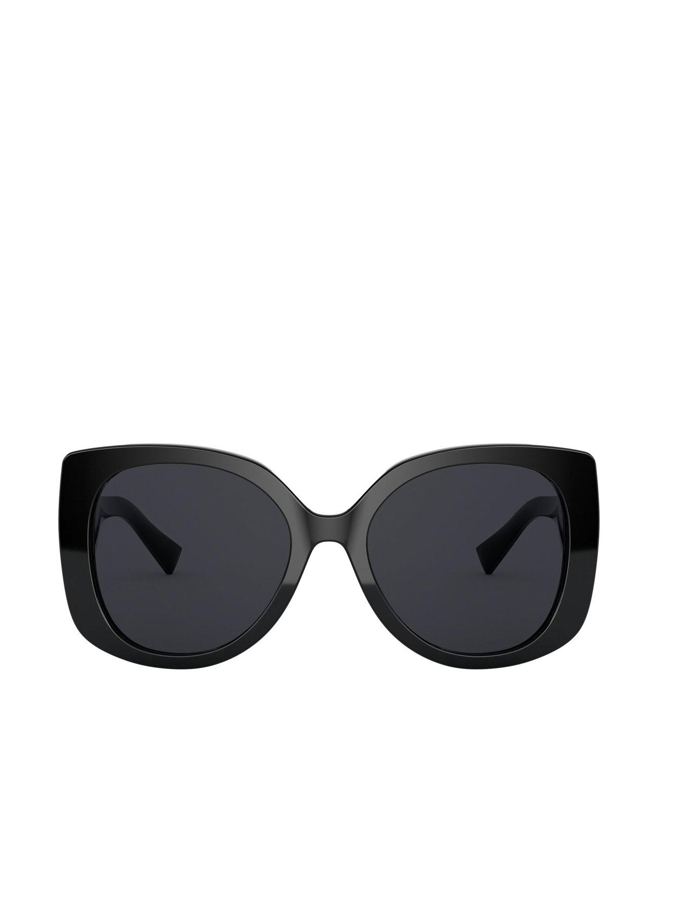 Image 3 of 3 of VERSACE Oversized Sunglasses -&nbsp;Black