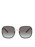  image of prada-round-sunglasses-blacknbsp