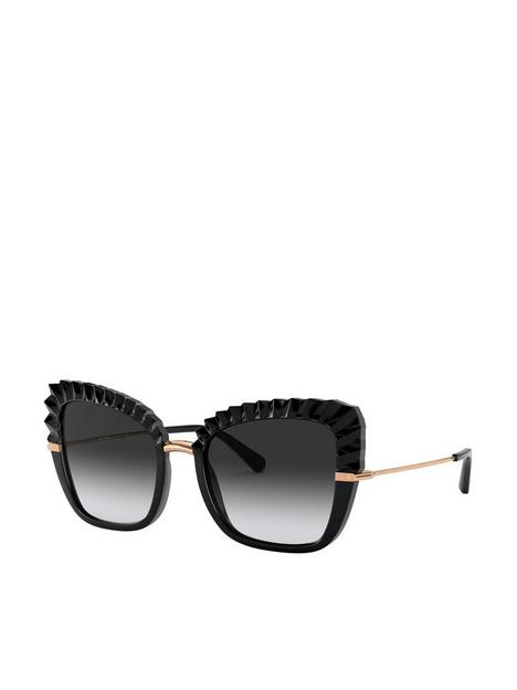 dolce-gabbana-cateye-sunglasses-black