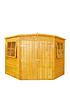  image of shire-corner-shed-shiplap-dip-treated-8x8