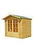  image of shire-lumley-shiplap-dip-treated-summerhouse-7x5ft