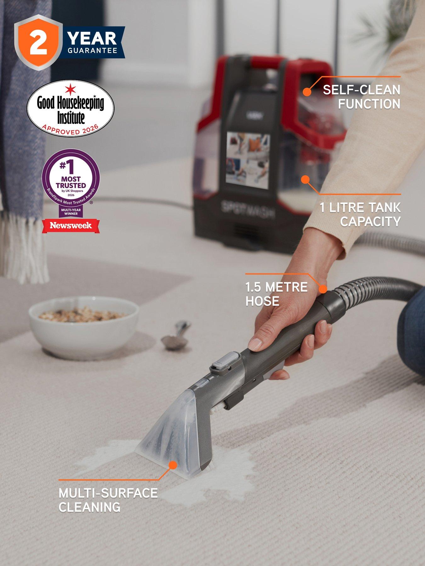 Image 2 of 7 of Vax SpotWash CDCW-CSXS&nbsp;Spot Carpet&nbsp;Cleaner - Graphite/Red
