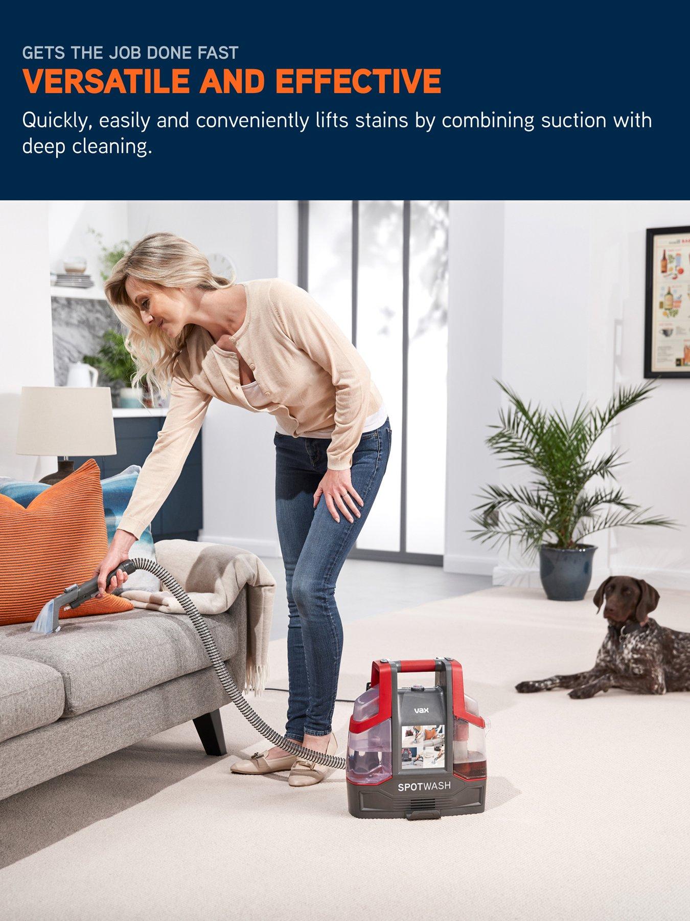 Image 3 of 7 of Vax SpotWash CDCW-CSXS&nbsp;Spot Carpet&nbsp;Cleaner - Graphite/Red