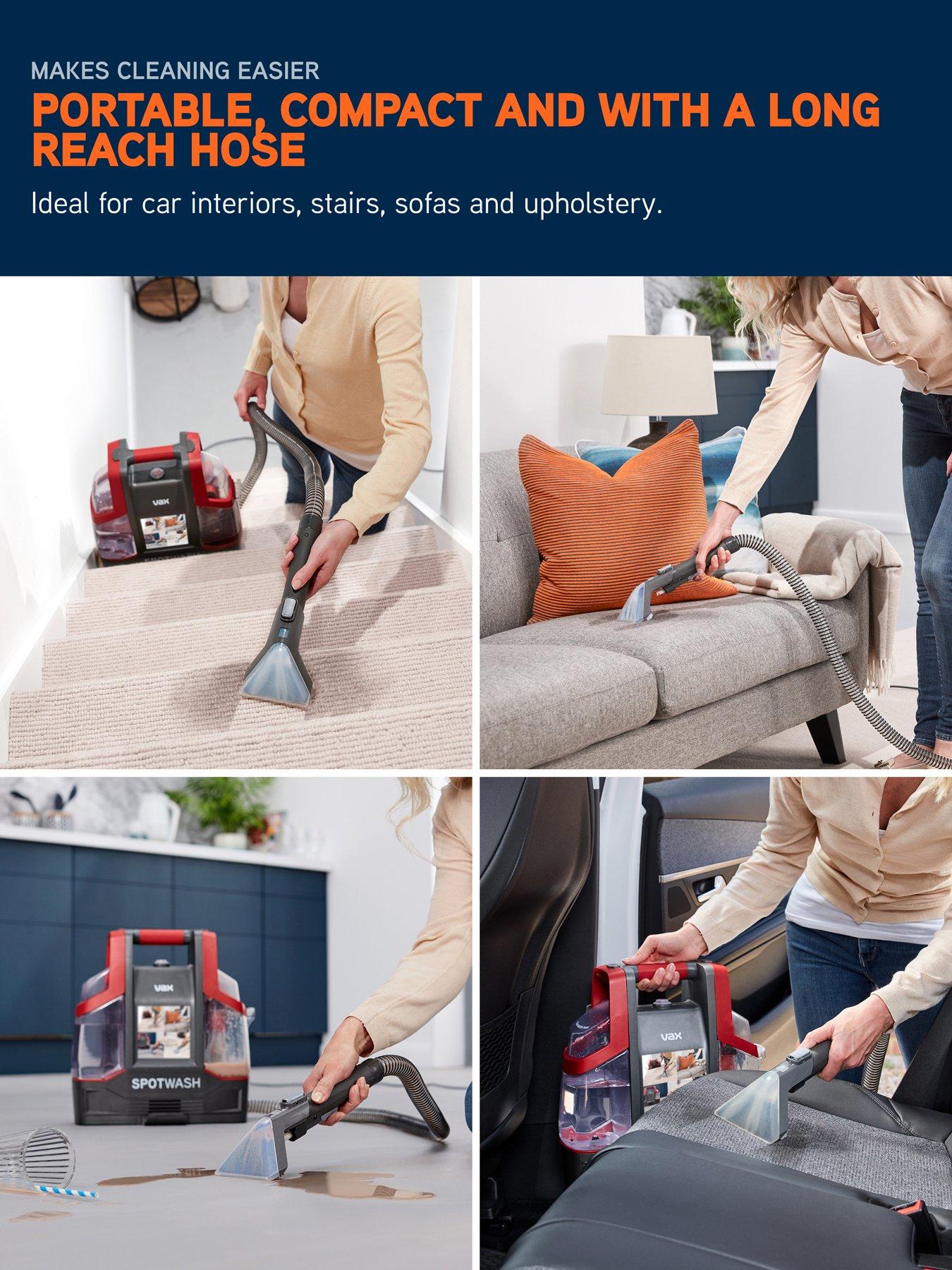 Image 5 of 7 of Vax SpotWash CDCW-CSXS&nbsp;Spot Carpet&nbsp;Cleaner - Graphite/Red