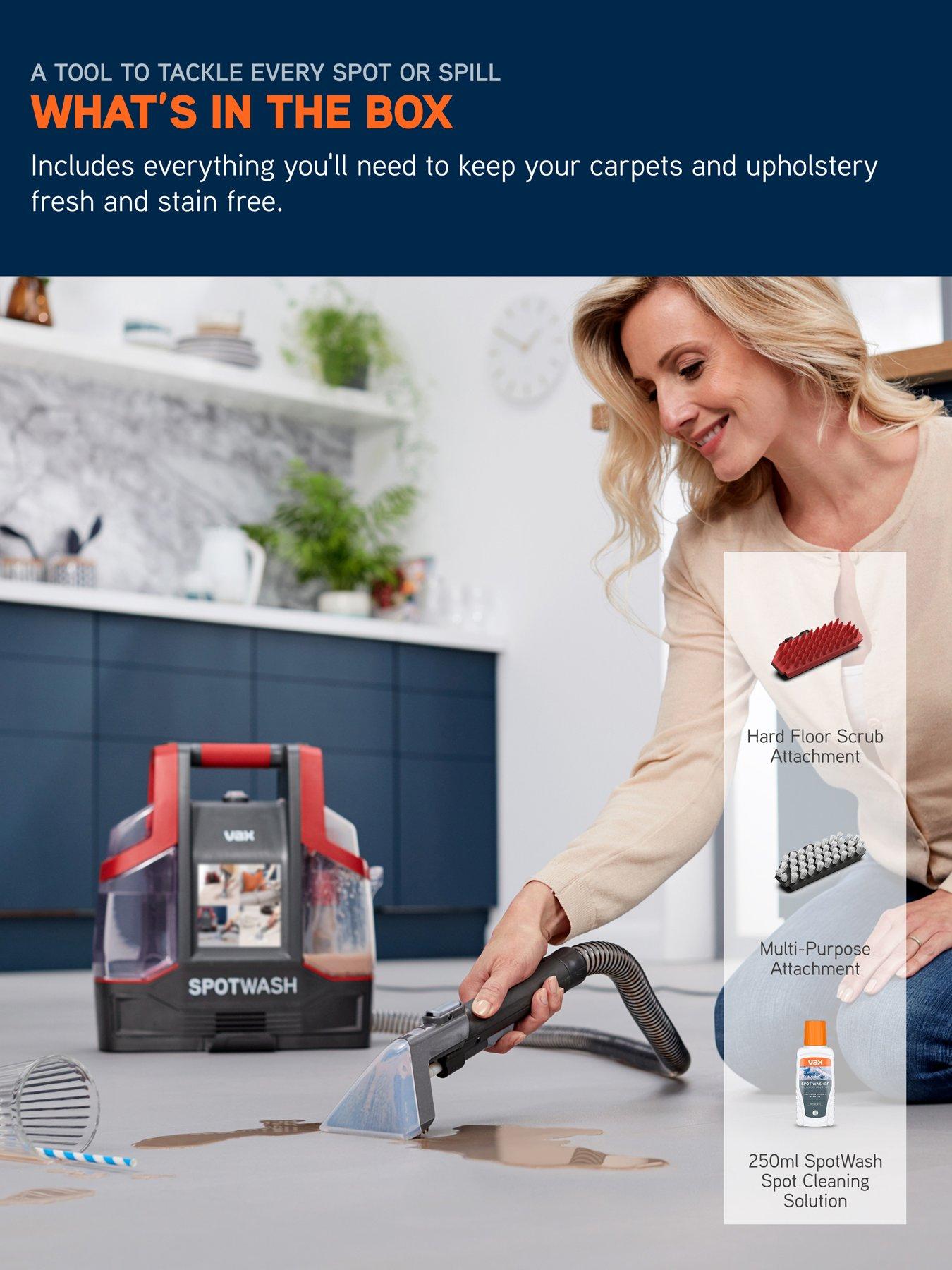 Image 7 of 7 of Vax SpotWash CDCW-CSXS&nbsp;Spot Carpet&nbsp;Cleaner - Graphite/Red