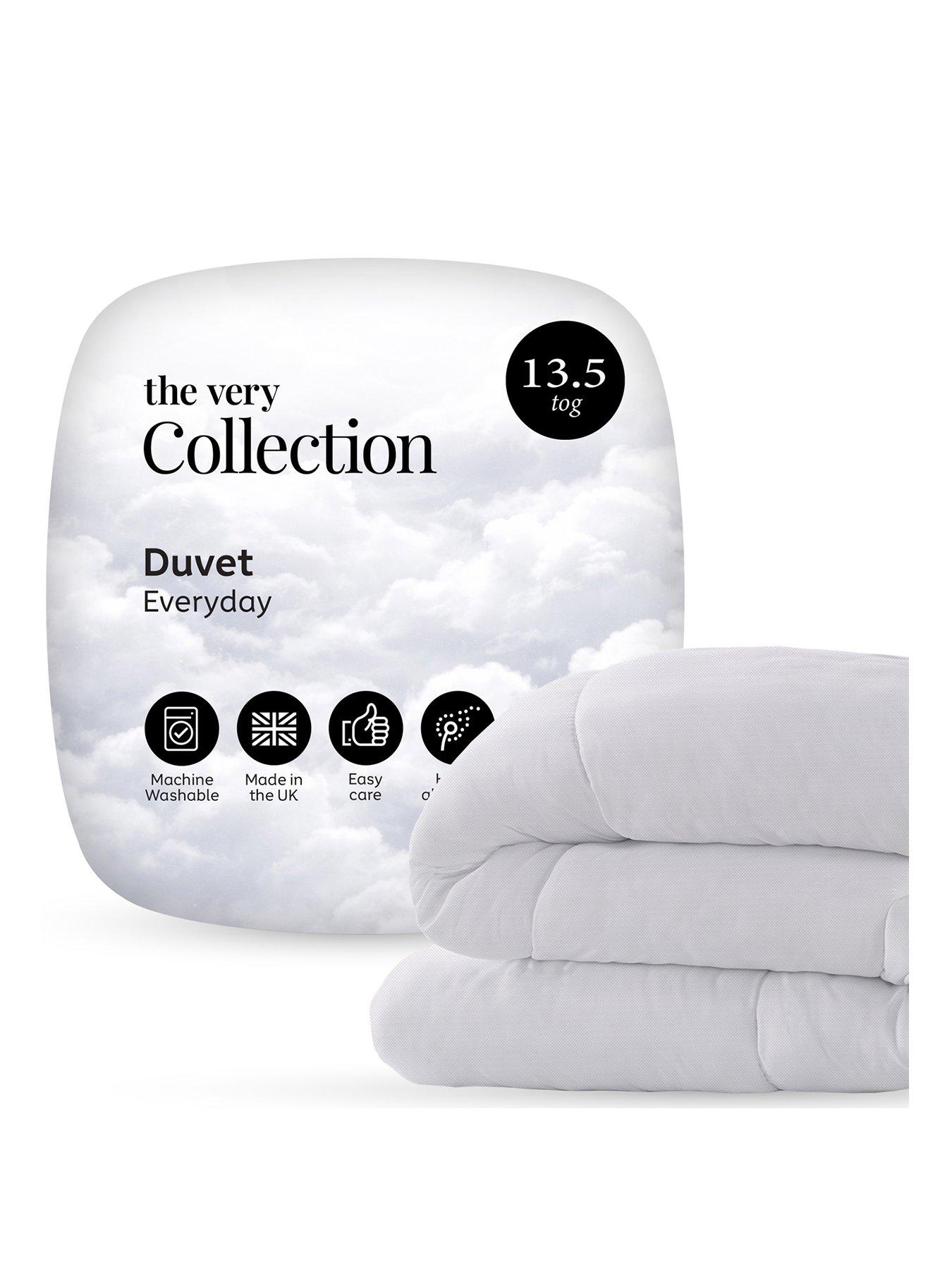 The Very Collection Essentials 13.5 Tog Duvet - White
