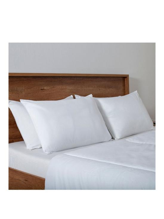 stillFront image of everyday-essentials-pack-of-4-pillows-white
