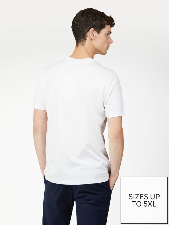 stillFront image of ben-sherman-signature-target-t-shirt-white