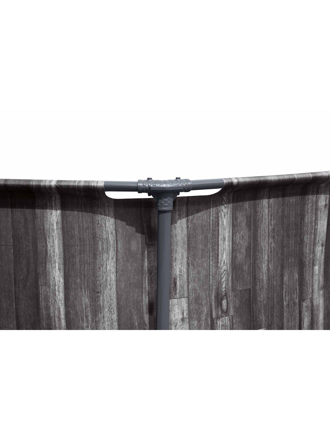  image of bestway-12ft-wood-effect-steel-pro-max-pool-set