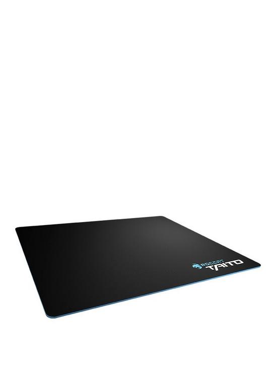 front image of roccat-taito-king-size-3mm-shiny-black-gaming-mousepad-2017