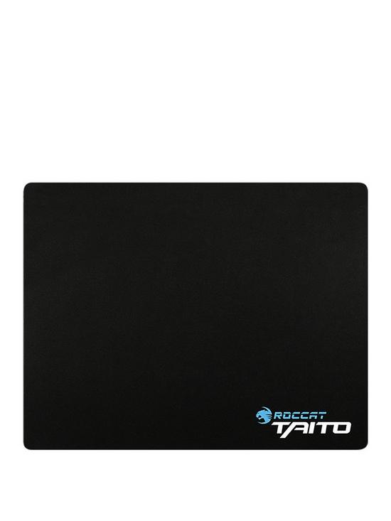 stillFront image of roccat-taito-king-size-3mm-shiny-black-gaming-mousepad-2017