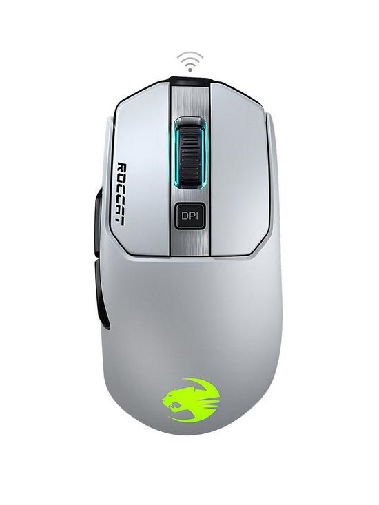 front image of roccat-kain-202-aimo-wireless-optical-gaming-mouse