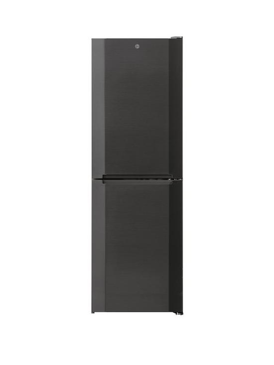 front image of hoover-k5w6182hvnn-total-no-frost-5050-fridge-freezer--nbspdark-inox