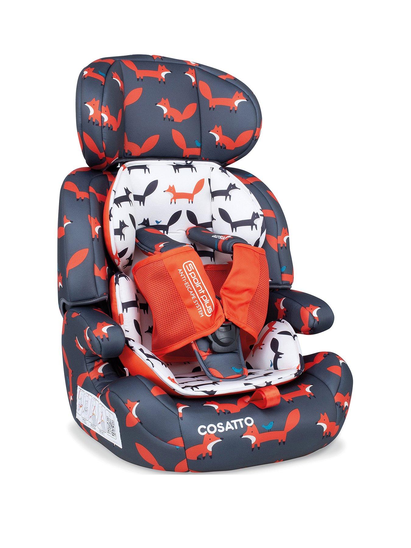 Image 2 of 5 of Cosatto Zoomi Group 123 Car Seat (9-36kg) - Charcoal Mister Fox