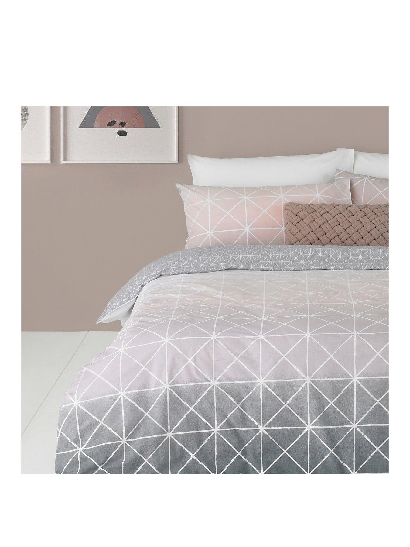 Image 2 of 3 of Furn Spectrum Duvet Cover and Pillowcase Set - Grey