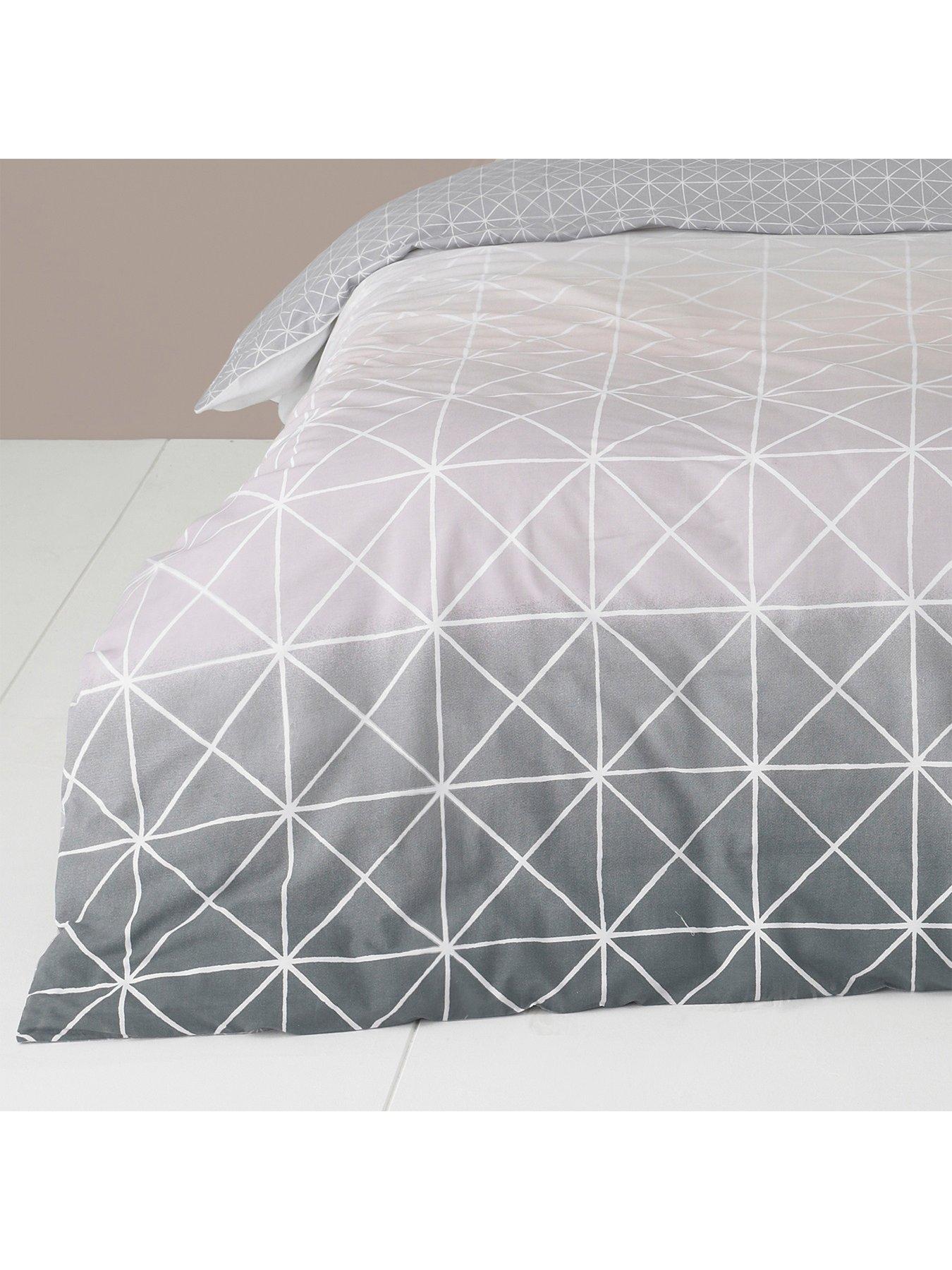 Image 3 of 3 of Furn Spectrum Duvet Cover and Pillowcase Set - Grey