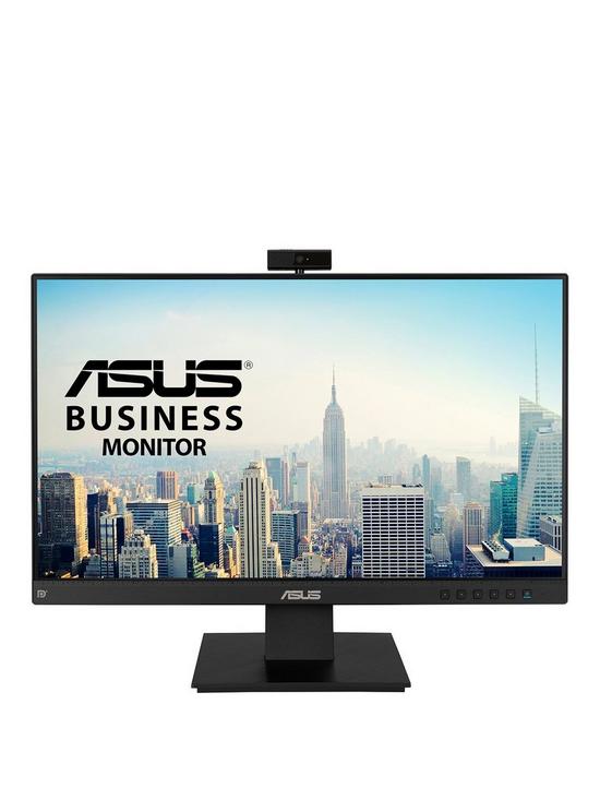 front image of asus-be24eqk-238-ips-fhd-webcam-monitor