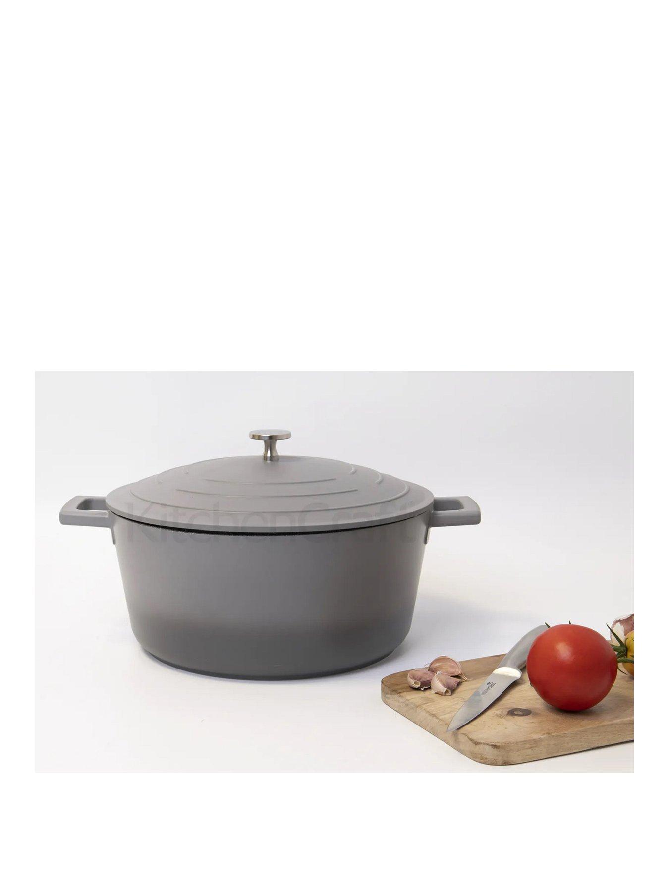 Image 1 of 3 of MasterClass Cast Aluminium 28 cm Casserole Dish with Lid