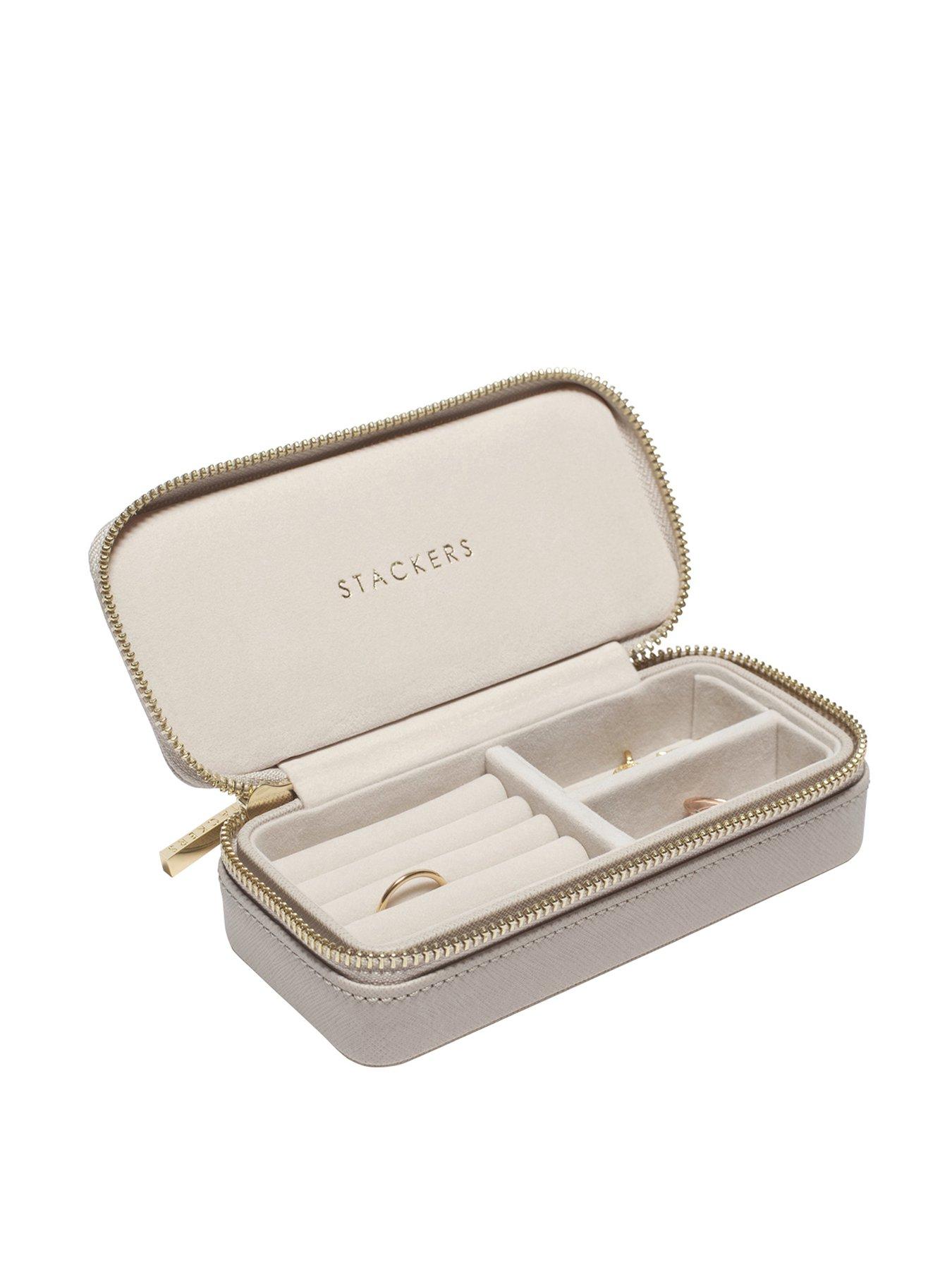 Stackers Medium Travel Box - Taupe