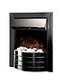  image of adam-fires-fireplaces-comet-obsidian-black-electric-fire