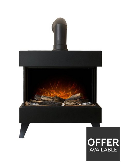adam-fires-fireplaces-viera-black-electric-stove-and-pipe