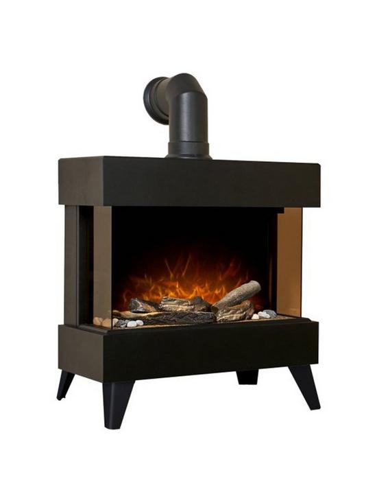 stillFront image of adam-fires-fireplaces-viera-black-electric-stove-pipe